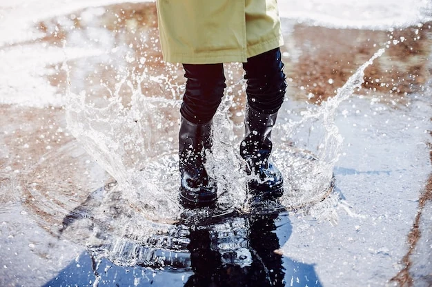 Überschwemmung: Wasser im städtischen Bereich