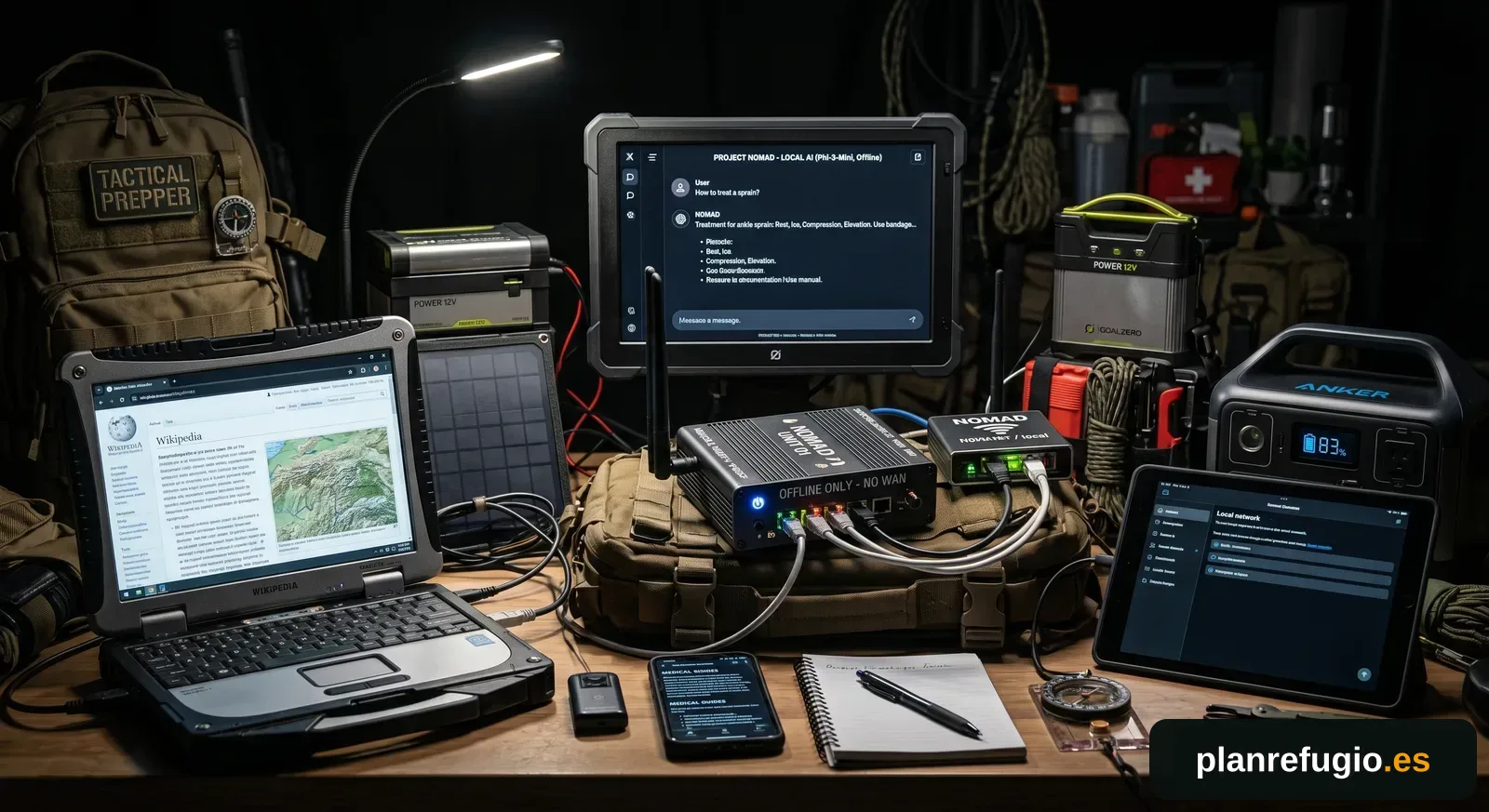 Offline-Notfallcomputer: bau deinen Project NOMAD (und versorge ihn ohne Stromnetz)