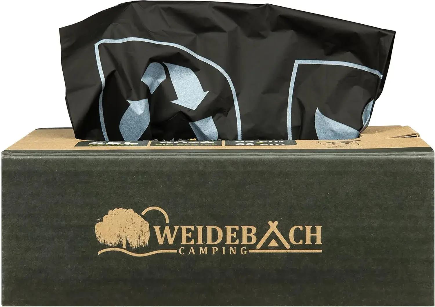 Biologisch Abbaubare Sanitärbeutel 45L 44er-Pack