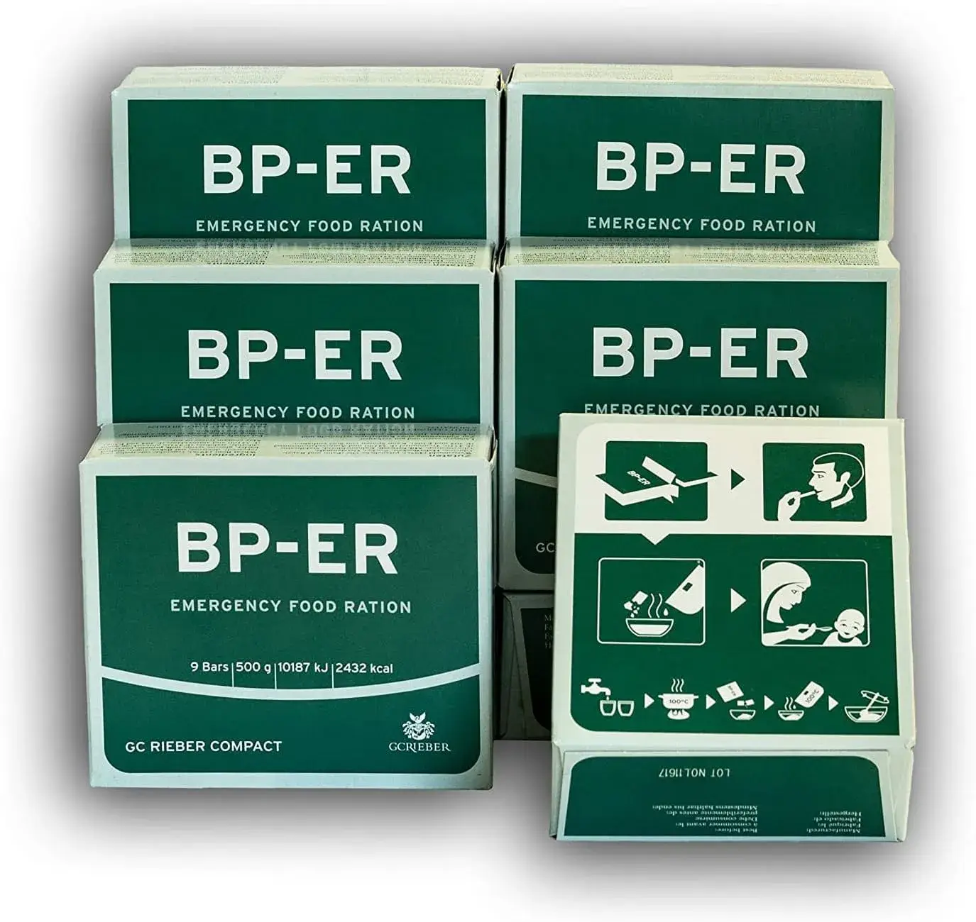 BP ER Elite Professionelle Rationen 6x500g