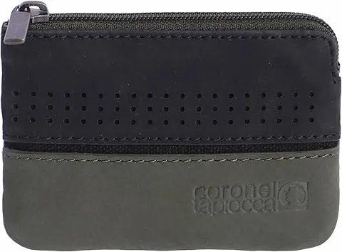 Coronel Tapioca - Herren-Geldbörsen aus Leder - Herrenbörse mit Münzfach - Geldbörse mit Kartenfächern und guter Kapazität