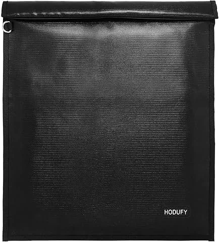 Faraday, Tasche für Laptops (20x15 Zoll), Faraday-Käfig, Faraday-Taschen für Telefone und Schlüsselanhänger, feuerfeste und wasserdichte Tasche, Diebstahlschutztasche, Abschirmbox gegen Hacking (schwarz)