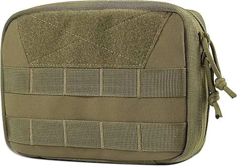 OneTigris Molle EDC - Tasche für taktisches Werkzeug (Nylon), Camo - Advanced Version