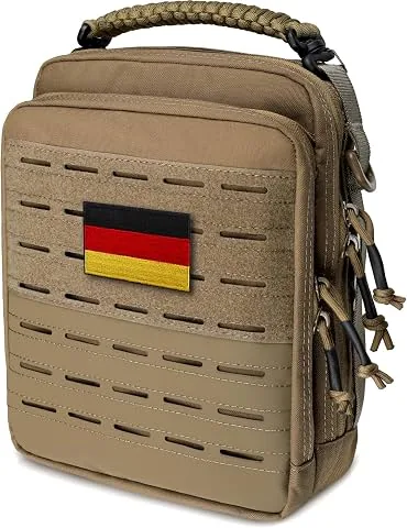 WYNEX taktische MOLLE-Organizertasche, EDC-Utility-Tasche, modulare Werkzeugtasche mit doppellagigem Design, medizinische Befestigungstasche EMT, große Kapazität