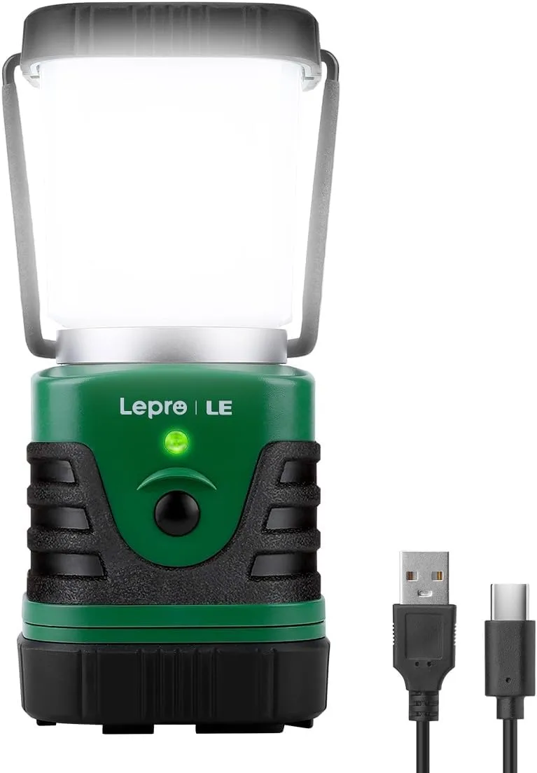 Lepro Campinglaterne 1000lm USB-Wiederaufladbar