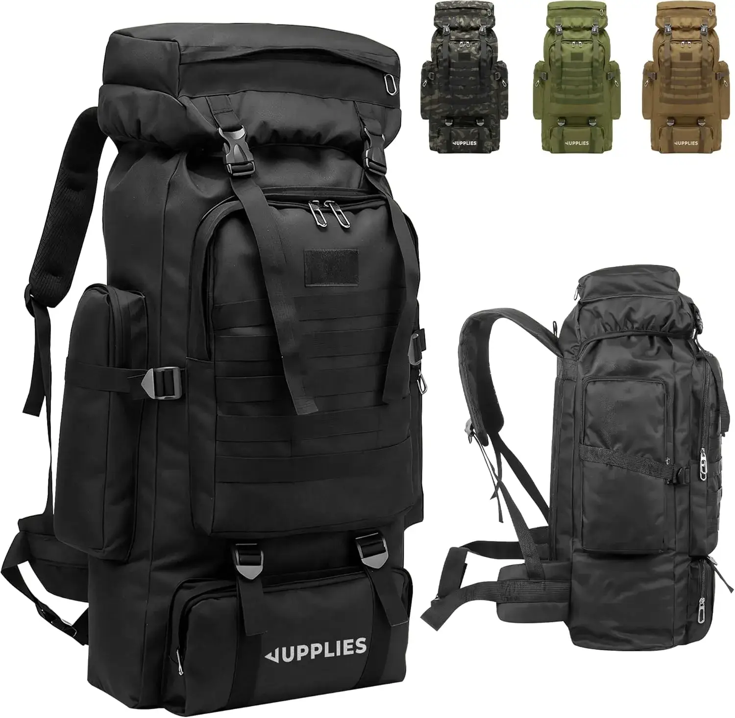 JUPPLIES Rucksack 45L Oxford 600D IPX5