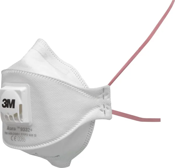 3M Aura 9332+ FFP3 mit Cool Flow-Ventil 10er Pack