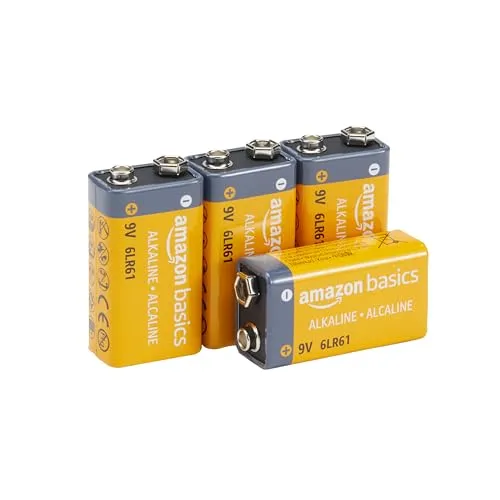 Amazon Basics Batterien 9V 4er-Pack