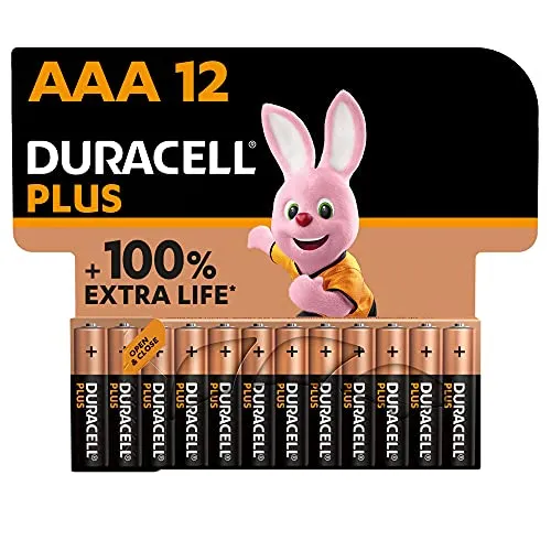 Duracell Plus Batterien AAA 12er-Pack