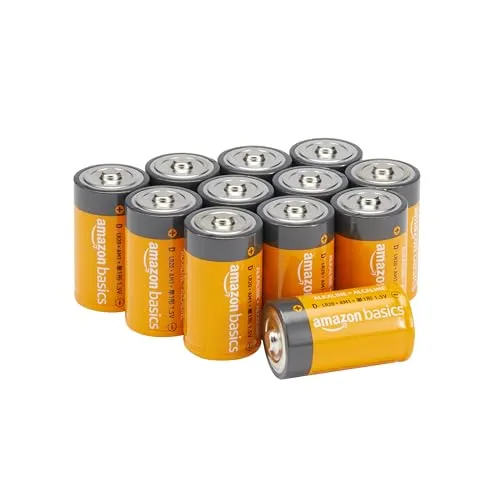 Amazon Basics Batterien D 12er-Pack