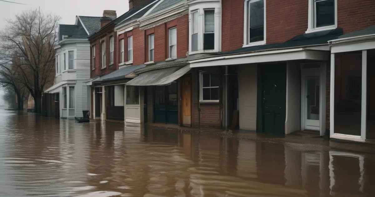 Bereiten Sie sich auf Hochwasser vor